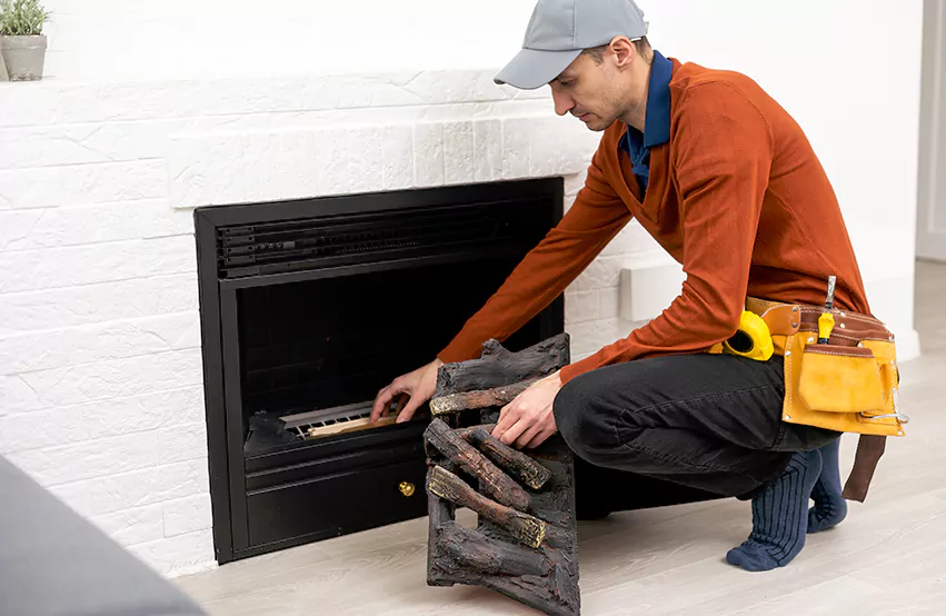 Wood Fireplace Repair in Rockwall, TX
